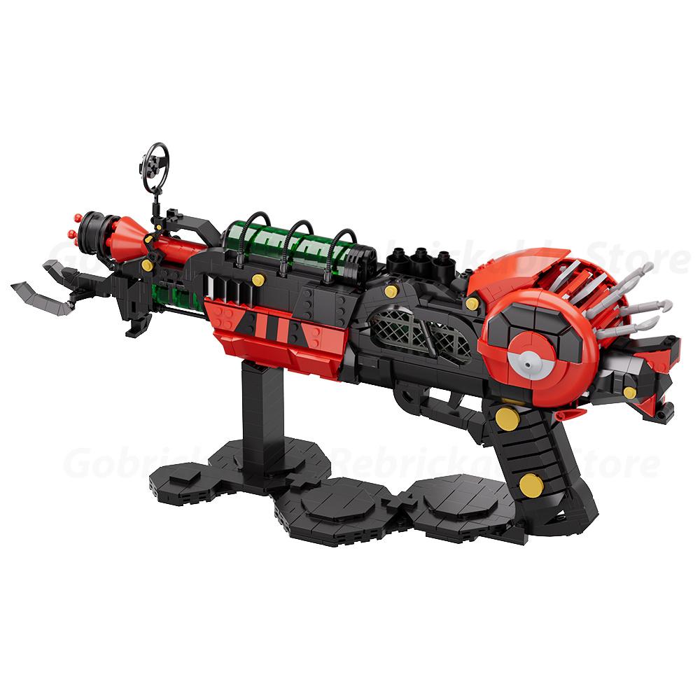 Gobricks MOC Call of Duty Ray Gun Mark 2 Модель из кубиков Ray Gun Mark II Строительные блоки Лазерный пистолет DIY Игровые игрушки Подарок