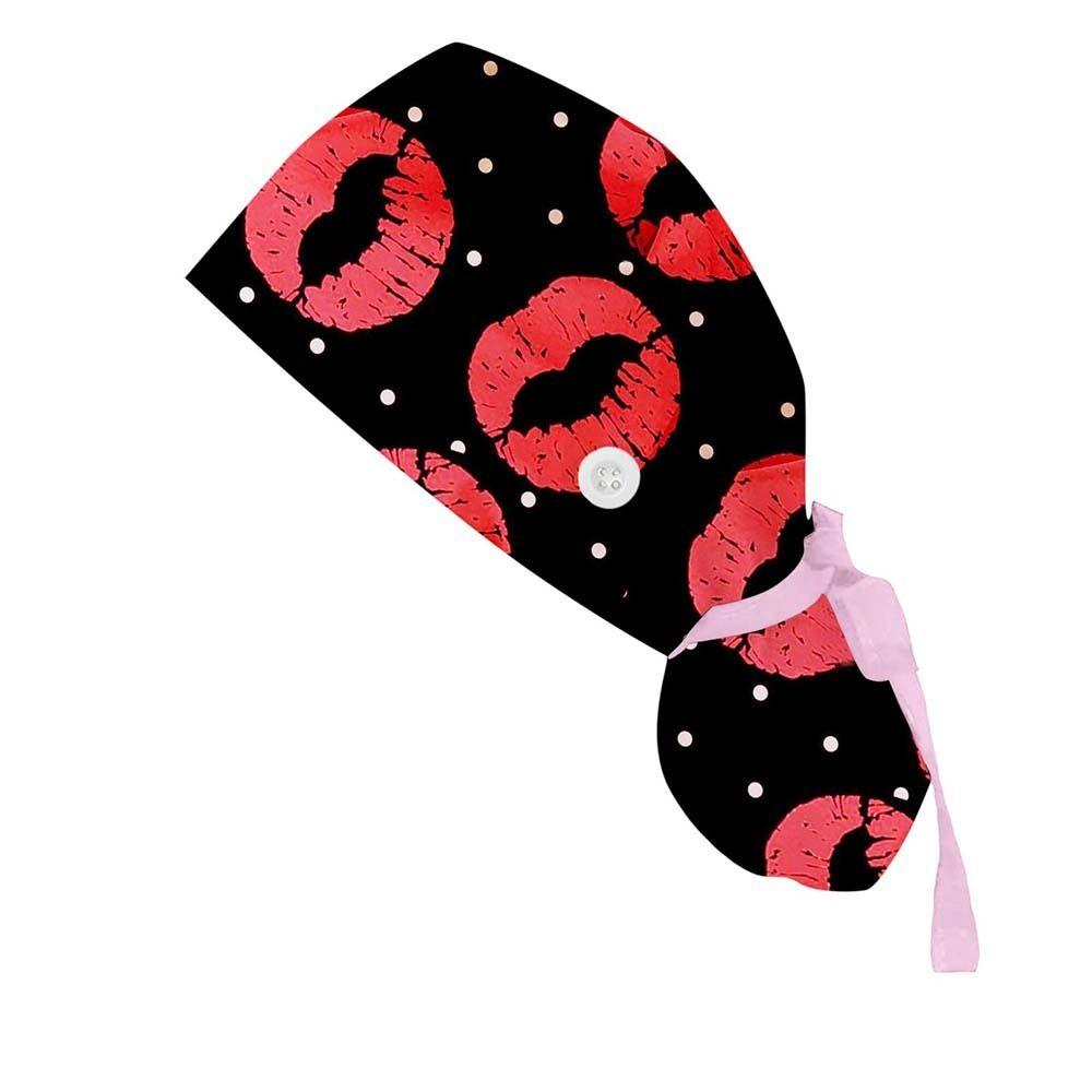 Многоразовая рабочая шапочка против выпадения волос хирургическая шапочка головной убор шапочки с завязками для ресторанов