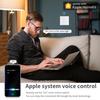 LangYeao UK EU 1/2/3/4 Gang 10A Home Automation WiFi Smart Light Wall Touch Switch Apple Siri Homekit with Neutral Wire
