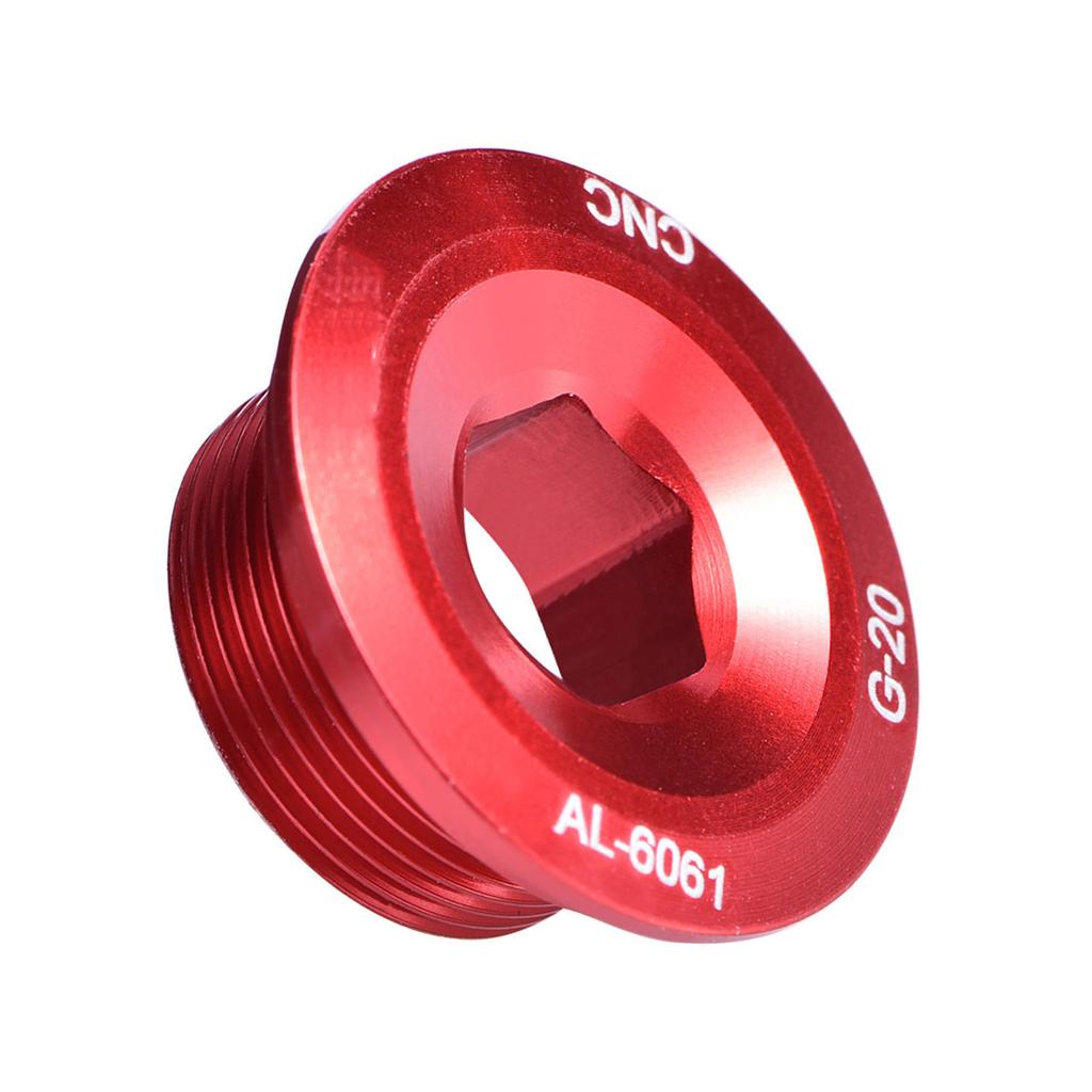 Aluminum Alloy Bike Cranket Crank Fixing Screw (Red)