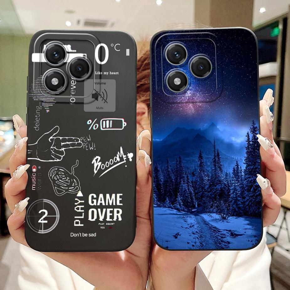 Чехол для Honor 400 Pro Чехол для Honor400 Lite ABR-NX1 Роскошный Чехол с Художественной Рописью Матовый Чехол для Телефона Для Honor 400 Lite Honor400 Pro Мягкие Чехлы
