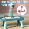 Kids Smart Drawing Projector Table Set Projection Painting Board Toy