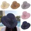 Adjustable Cap Fisherman Hat Women Lady Girl Hat Sun Hat Straw Hat Buckets Hat Outdoor