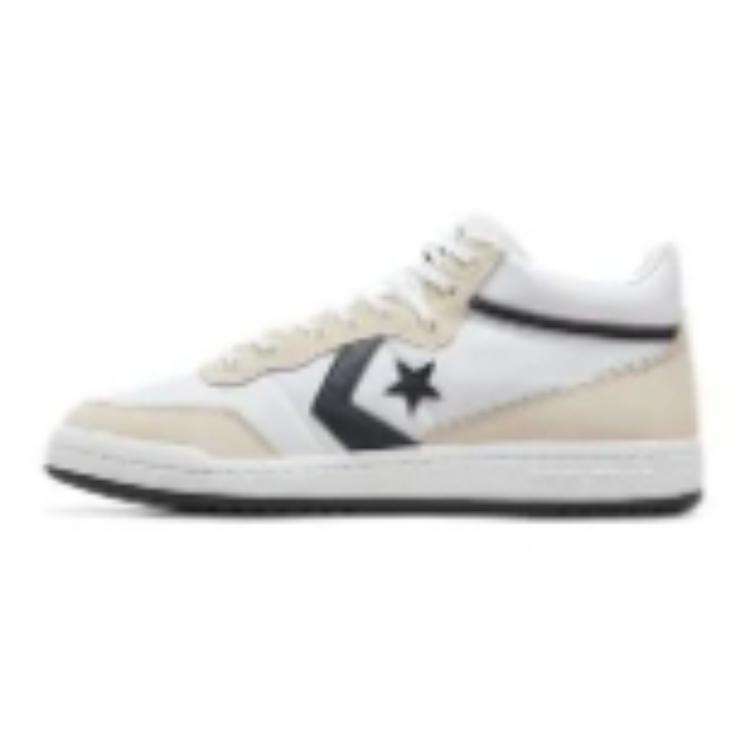 Converse Fastbreak Pro Mid White Black Egret Unisex Sneakers A09868C