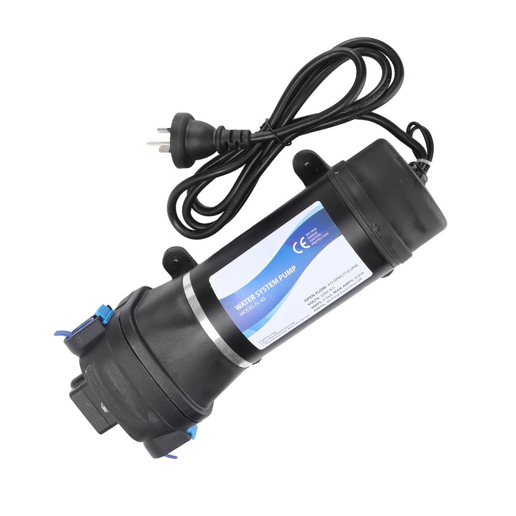 Self Priming Diaphragm Pump Large Flow Filling Full‑Automatic with AU Plug 220V for Dishwasher Washi