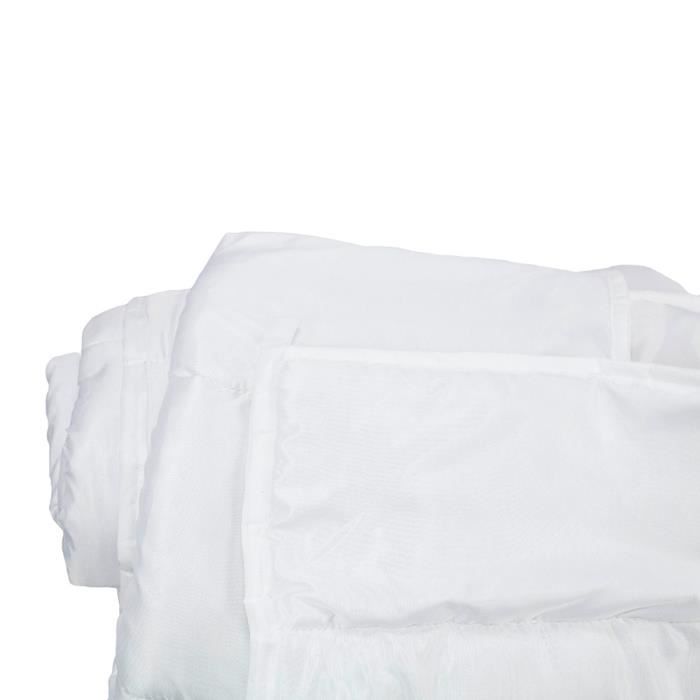 Couette - DECORATIE - Blanc - 220x240 cm - Chaude - Polyester
