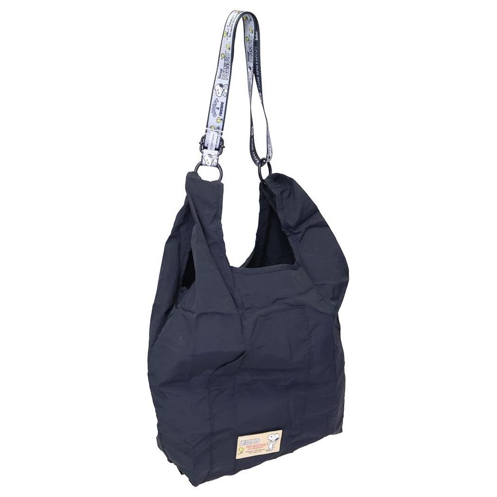 Snoopy [Tote Bag] IP.RS.Peanuts-0P Packable Shopper Shoulder Bag  Joe Cool Peanuts
