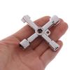 4 Way Utility Key For Electric Water Gas Meter Box Cupboard Cabinet Opening Key