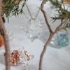 Handmade Transparent Heart Pendant Necklace Silver Chain Coloured Glaze Chain Choker  Gift