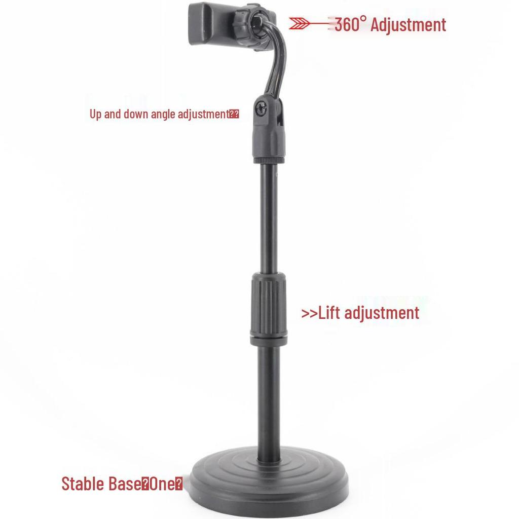 Регулируемый настольный держатель для телефона для прямых трансляций и просмотра медиа