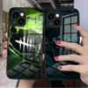 Чехол для телефона Game Dead By D-Daylight Для IPhone 17 Pro Max 16 15 14 Pro Max 13 11 X Xs Xr 8 7Plus Стеклянная крышка