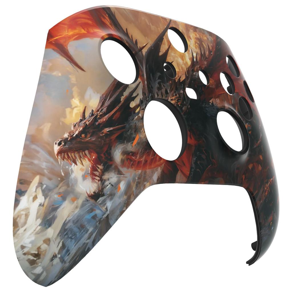 Кастомный корпус для Xbox Series с умеренно покрывающей лицевой панелью для Xbox Series и Xbox Core, не X/S от eXtremeRate, вдохновленный хоррором