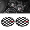 7.7mm Silica Gel Car Cup Pad Mat For Mini for Cooper 2011 2012 2013