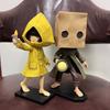 17см Маленькие Кошмары Аниме Фигурка Экшн Игрушка - Коллекционная Фигурка Шесть Моно для Детей Рождественское Украшение Подарок Модель Горячей Игры