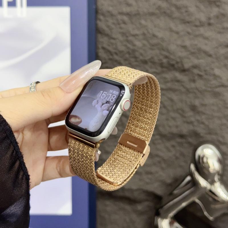 Совместимый ремешок для Apple S11 Watch, iWatch 1098765SE, Huawei GT5, Xiaomi 89PRO - Миланская застежка