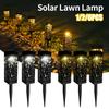 Solar Outdoor Lighting Solar Decorative Path Hollow Out Lights Garden Lawn Lights Outdoor Waterproof Solar LED Landscape Garden Light