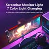 40cm LED Curved Screen Monitor Light Screen Hanging Lights Desk Lamp for Work Study RGB Gaming Room Background Atmosphere Lights