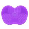 Cleaning Mat Soft Silicone Cosmetic Brush Scrubbing Tool Pad Facial Professional Plate Board Hand Female Home Accessories