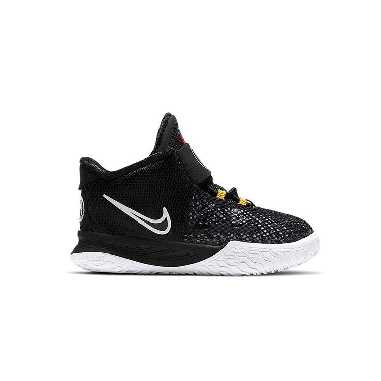 Nike Баскетбольные кроссовки Kyrie 7 Mid Black White для младенцев и малышей CT4980-002