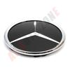 Front Grille Star Logo 3D Mirror Emblem With LED Lighting Chrome Silver Glossy Black For Mercedes Benz E-Class W213 16-20 BB1