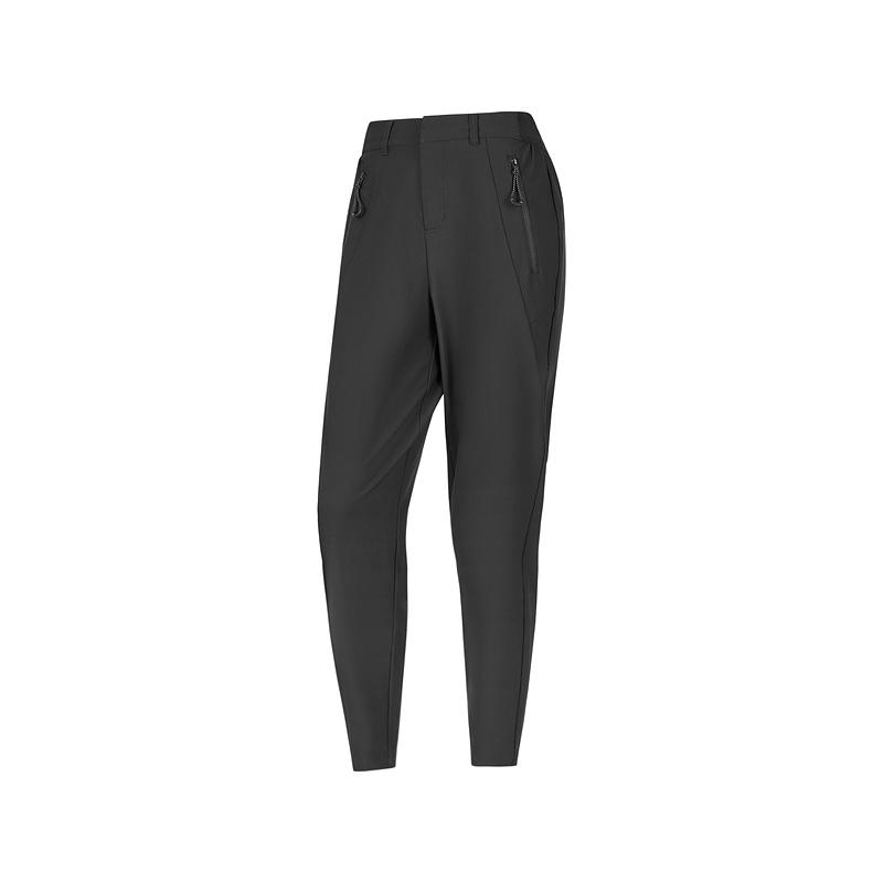 Skechers Спортивная серия Модные Простые Свободные Удобные Мягкие Повседневные Брюки Женские Брюки Угольно-Черные P125W006-0018
