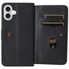 For iPhone 17 Leather Case with 10 Card Holder Phone Cover Stand