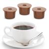 3 шт. многоразовые сменные фильтры для кофейных капсул, подходят для Caffitaly