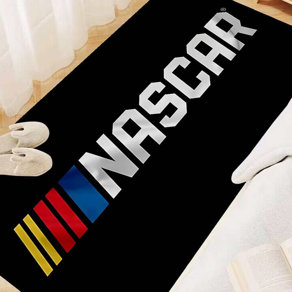 Коврик для пола прямоугольный N-NASCARS Racing Car, противоскользящий, домашний, мягкий, для входной двери, в помещении и на улице, коврик для декора отеля