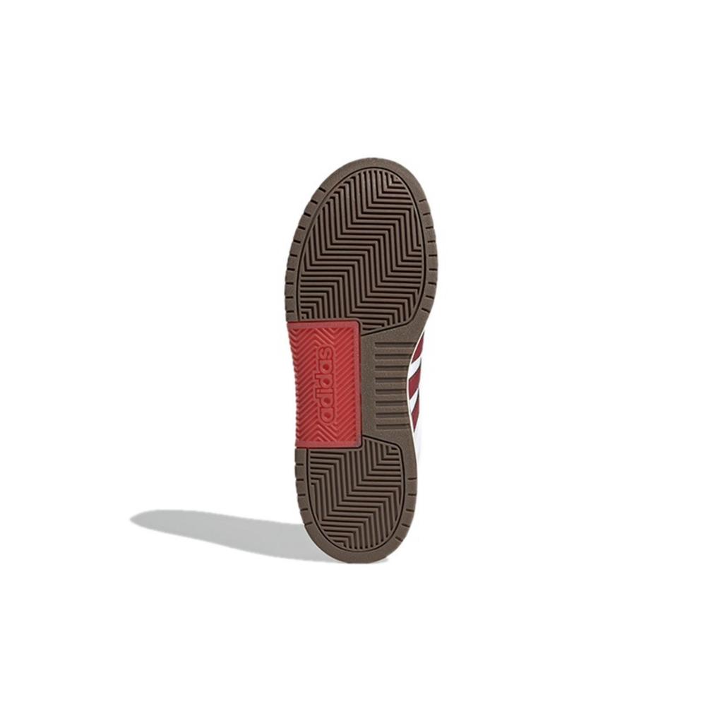 adidas Neo Entrap Устойчивые к истиранию Низкие кеды для скейтбординга Унисекс Белый Красный FW3462(Team1777-BOX)