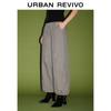 UR Women's Autumn 2024 Workwear Wide-Leg Drawstring Pants