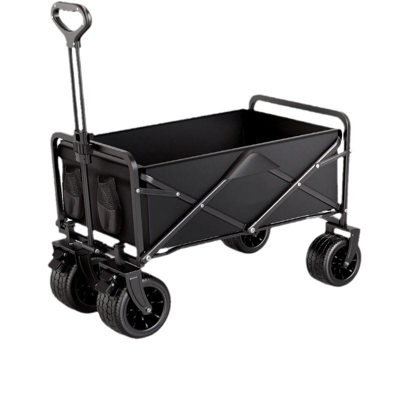 Складная тележка для кемпинга на открытом воздухе от производителя: Большой пикниковый прицеп и детская лежачая тележка