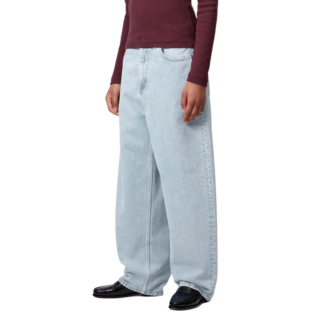 Carhartt WIP Fw25 W Брендовые Джинсы Brandon Удобные Простые Джинсы на Молнии Женские Брюки I035892-01-A3