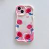 Милый силиконовый чехол для Xiaomi Redmi Note 12 11 Pro itel A60 S23 Oppo A78 A58 A38 iPhone 15 14, чехол с рисунком розы, мягкий бампер из ТПУ