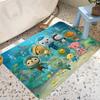 Cute Octonauts Anime Cartoon Floor Mat Nordic Style Home Doormat Bathroom-Toilet Mats Bedroom Hotel Decor Mat