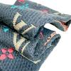 LOUIS VUITTON M70899 Rainbow Monogram wool Escalp Logo Mania Scarf Navy wool Used