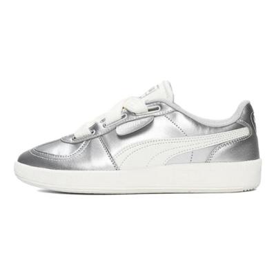 Palermo Wide Lace Metallic - Silver Warm White Women Sneakers Cool-Light-Grey 402331-01
