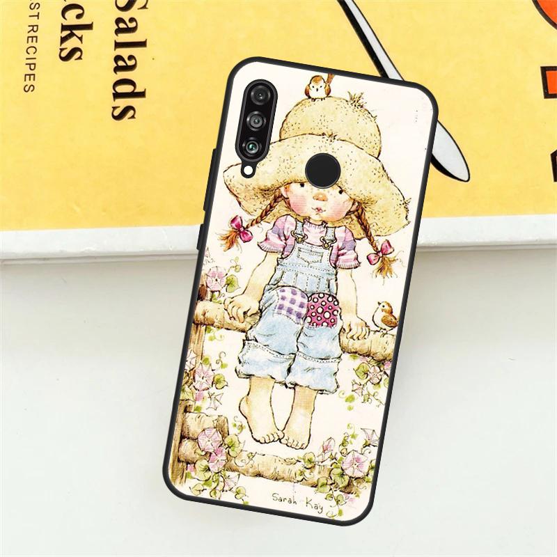 Чехол с рисунком Sarah Kay для Huawei P30 P20 P40 Lite Nova 11 Pro 9 10 SE 5T 3i 7i 11i Y60 Y70 Y90 Y61 Чехол