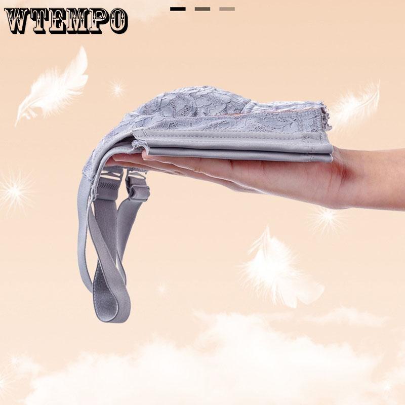 Latex E Cup Bra Women's Adjustable Large Size Underwear Gathering Wireless Bra Invisible Sensual Sexy Lace Lingerie