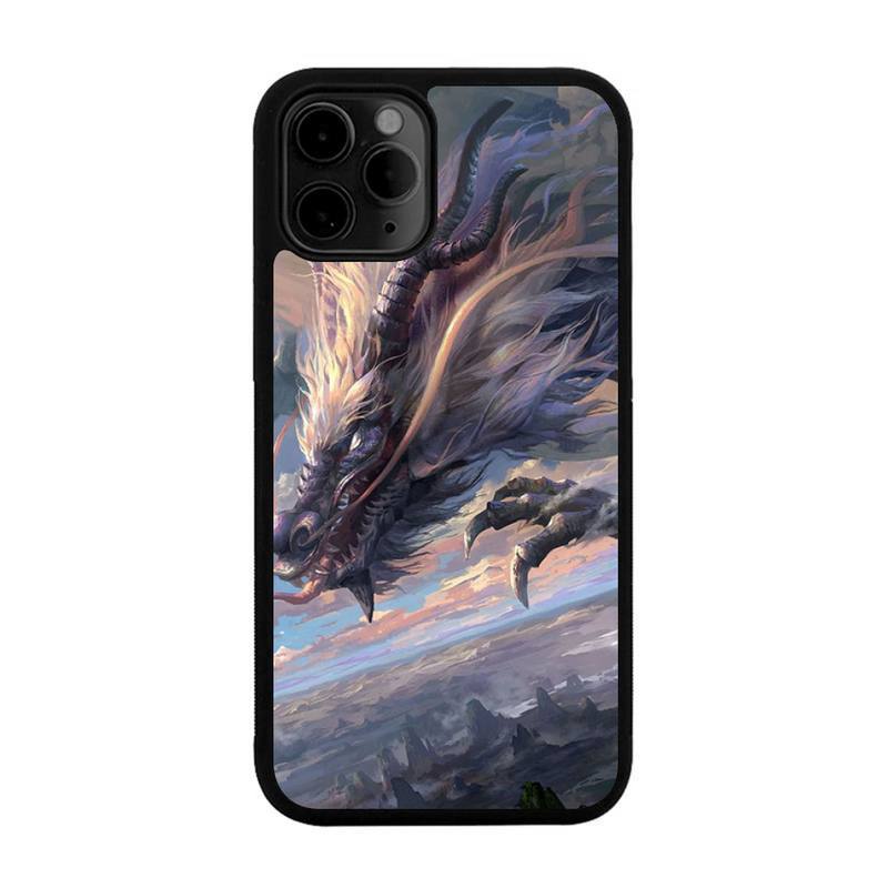 Прохладный чехол для телефона с изображением дракона для Iphone 13 12 Mini 11 Pro Max 7 8 Plus X Xs Max XR ПК Жесткий силиконовый чехол