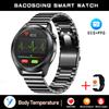 Heart Rate Blood Pressure Blood Oxygen Monitor Body Temperature Ecg+ppg Smart Watch Men Women Health Monitoring Smartwatch