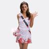 Костюм невесты-призрака на Хэллоуин с бретельками и букетом для косплея и вечеринок