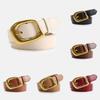 Sophisticated Pu Leather Womens Belt With Minimalist Design For Business Attire