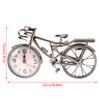 Home Garden  Vintage Arabic Numeral Bicycle Shape Creative Table Alarm Clock