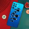 Чехол для телефона Orcas Whale для Oppo A76 A16 A96 A17 A60 A40 A80 A98 A58 A78 A18 A38 A57 A74 A54 A94 A15 A5 A6 Pro
