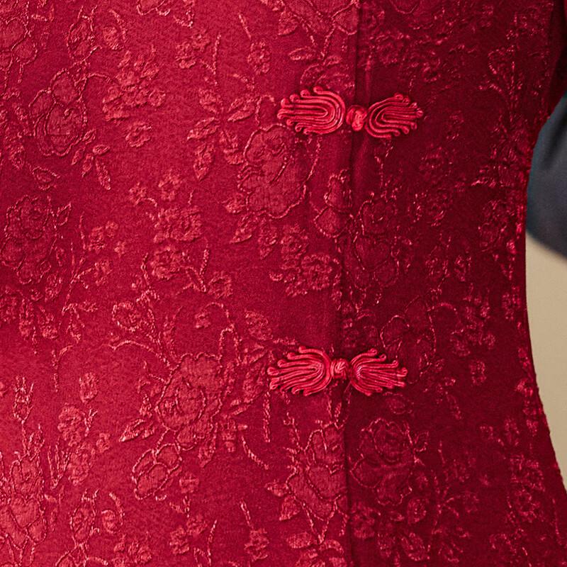 Пастельное платье ципао в китайском стиле