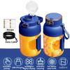 Multifunctional Portable Juicer Cup with Digital Display Large-Capacity USB Rechargeable Cordless Smoothie Blender