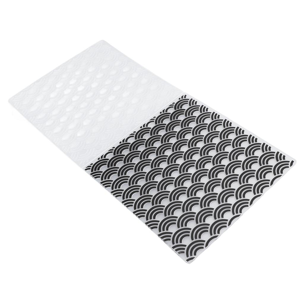 10 шт. прозрачных штампов, изысканные декоративные многоразовые арочные узоры, прозрачные штампы для изготовления открыток