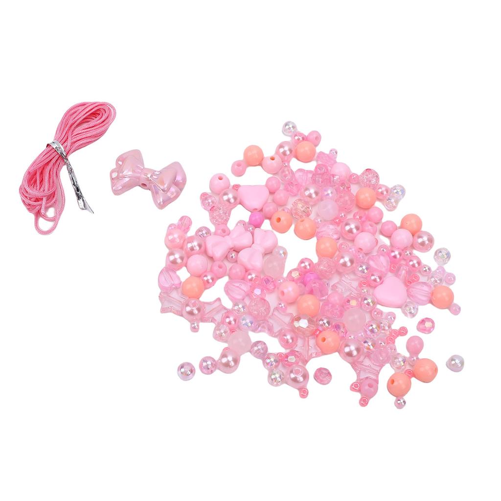 Смешанные бусины Милые Стильные АБС-пластиковые Ассорти Бусины с Нитью для Бисероплетения для Изготовления Ювелирных Изделий и Рукоделия
