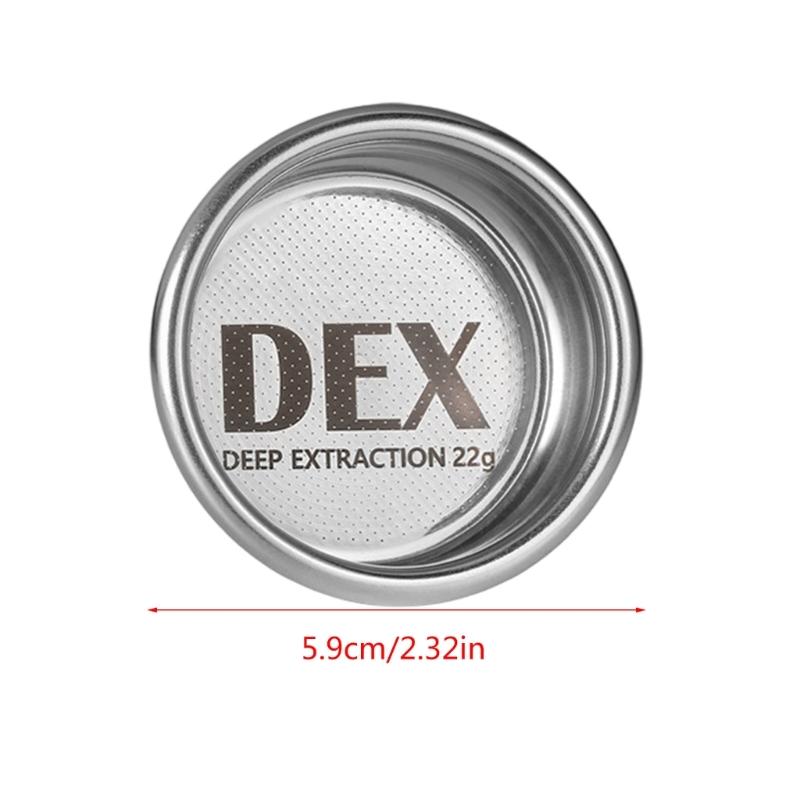 Металлическая корзина для кофейного фильтра Ручной инструмент для заваривания Кофейная порошковая чаша Фильтровальная корзина Подходит для портафильтра 58 мм