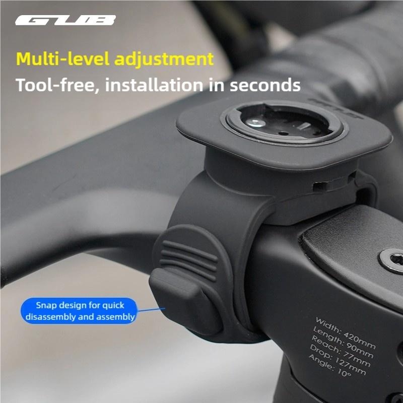 GUB 630 Bicycle Computer Silicone Bracket Shock Resistant Bike Phone Holder For Garmin Bryton Wahoo Bike Computer Holder